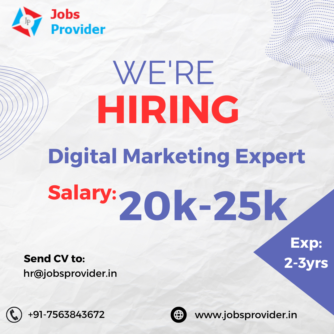 Digital Marketer — Social Media design by Abhijit